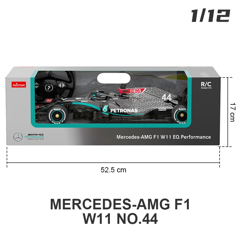 1/12 F1 Mercedes-AMG W11 #44 Lewis Hamilton Formula 1 Racing Remote Control Car Toy Model RC Cars Vehicle Children's toys 1/18