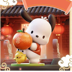 Kawaii Sanrio Cartoon Anime Figure Doll Pochacco Model Decorate Children's Toys Christmas Gift Action Figures Hobbies Gift