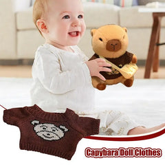 Sweater Clothes for 20-25cm Cotton Dolls Capybara Plush Toy Accessories Stuffed Animals Outfit Children's Toys Birthday Gifts