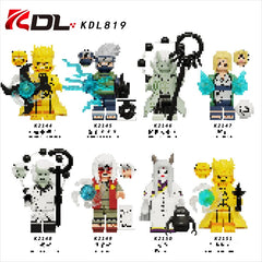 KDL819 third-party series ninja kaka six-way glow night Zilaiye children's toys building block christmas gifts
