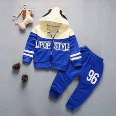 New Autumn Newborns Clothes For Girls Baby Outfits Children Boys Hooded Jacket Pants 2Pcs/Sets Infant Sportswear Kids Tracksuits