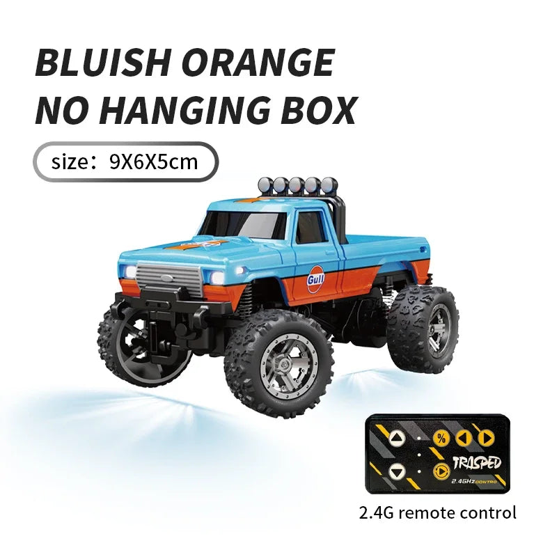 METAL RC Cars 1:64 Rc Drift Car Remote Control Car Mini High-Speed Off-road Climbing Children's Toys Kids Gifts Customized