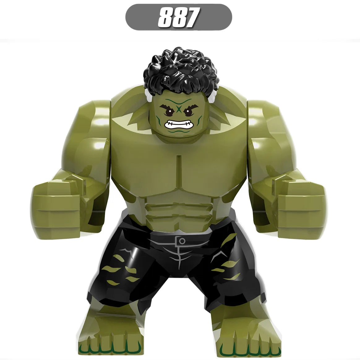 Marvel superhero Spider Man, Deadpool, Hulk, building blocks, children's toys, anime characters, Christmas and birthday gifts