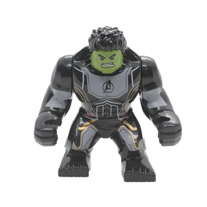 Marvel superhero Spider Man, Deadpool, Hulk, building blocks, children's toys, anime characters, Christmas and birthday gifts