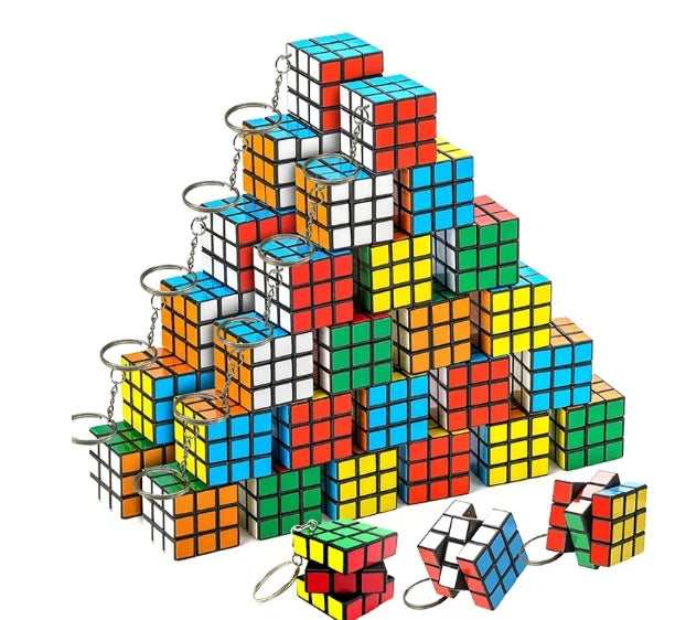 Magic Cube Children's Toys Theme Party Supplies Disposable Tableware Cup Plate Napkin Backdrop For Birthday Party Decorations