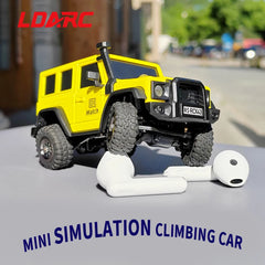 LDARC X43 1/43 MINI RC Electric Remote Control Model Car Desktop Crawler RTR 4WD Adult Children's Toys