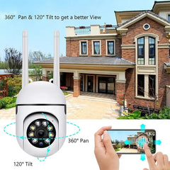A7 IP Camera Smart Outdoor Home Security WIFI CCTV Surveillance with Color Night Vision Wireless HD 2-Way Audio Camera TF Card