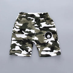 Boys Clothing Children Summer Sports Set Kids Clothing Cotton T-Shit Camouflage Shorts 2PC Outfits Children Tracksuits 0-4Year