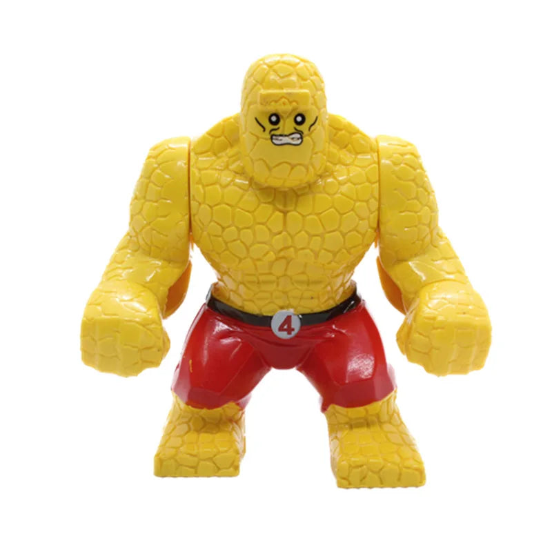 Marvel superhero Spider Man, Deadpool, Hulk, building blocks, children's toys, anime characters, Christmas and birthday gifts