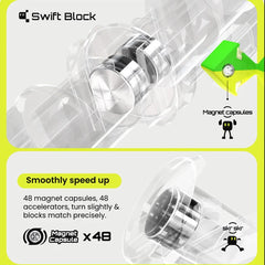 [Picube] GAN Swift Block 355S 3x3 Magnetic Magic Cube Speed Puzzle Children's Toys Professional Gan 355 S 3X3X3 Cubo Magico