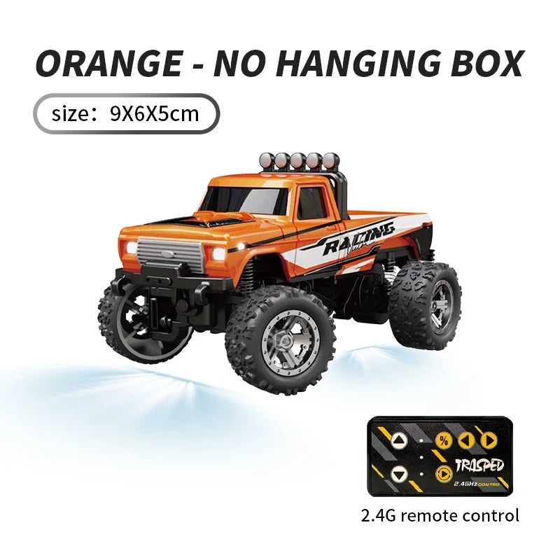 METAL RC Cars 1:64 Rc Drift Car Remote Control Car Mini High-Speed Off-road Climbing Children's Toys Kids Gifts Customized