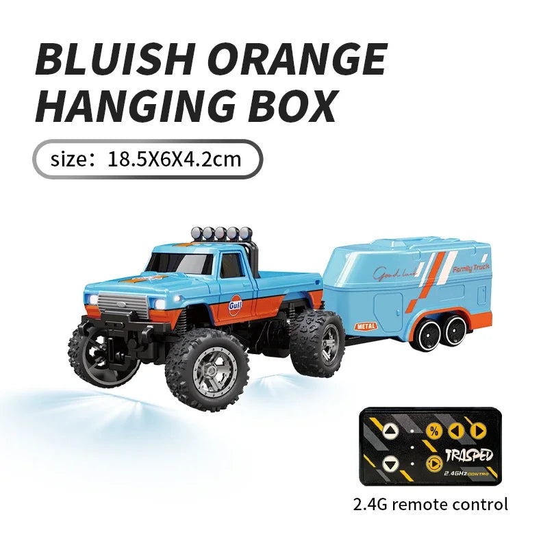 METAL RC Cars 1:64 Rc Drift Car Remote Control Car Mini High-Speed Off-road Climbing Children's Toys Kids Gifts Customized