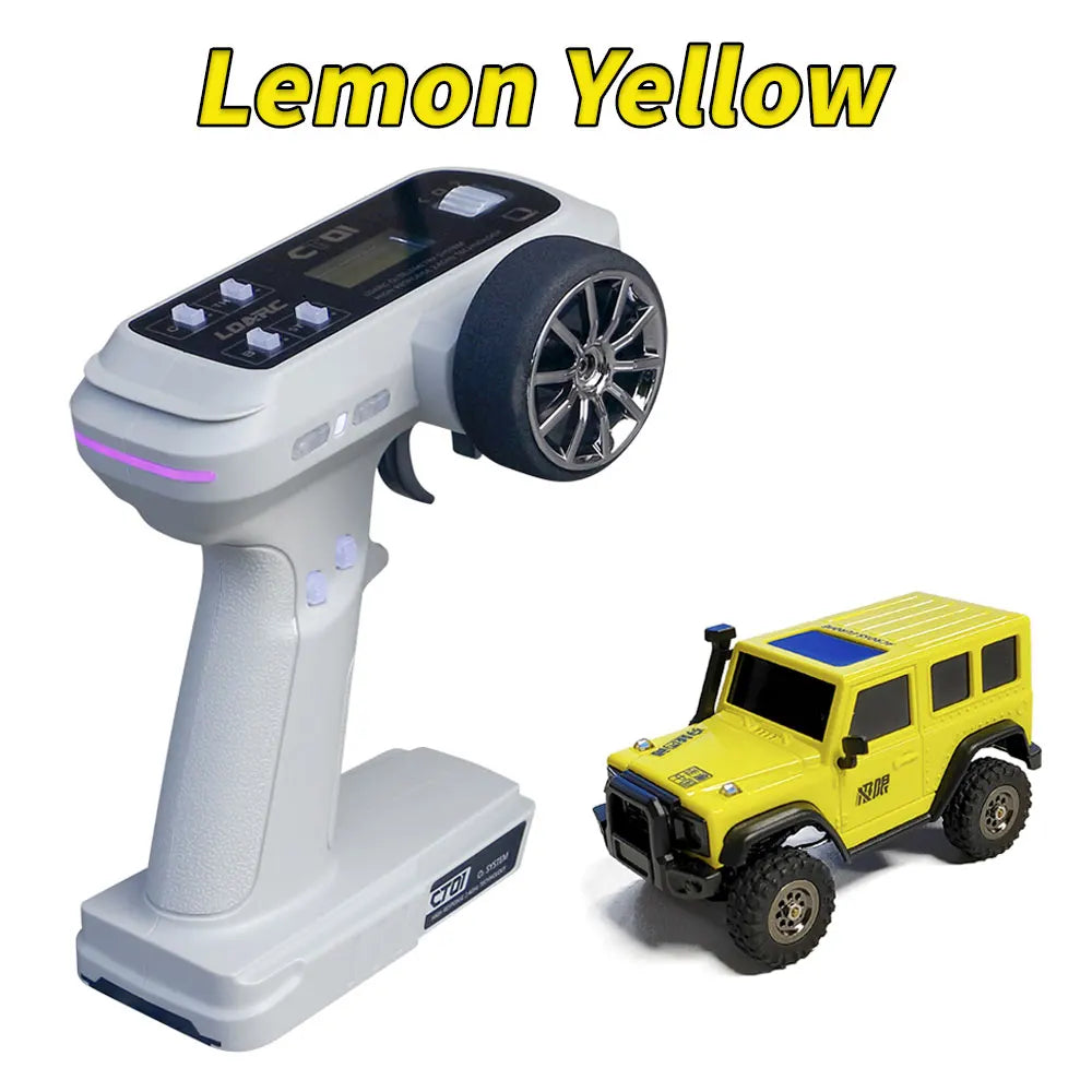 LDARC X43 1/43 MINI RC Electric Remote Control Model Car Desktop Crawler RTR 4WD Adult Children's Toys