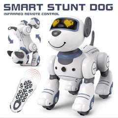 Smart RC Robot Electronic Dog Programmable Smart Interactive Stunt Robot Dog Music Song Touchsense Voice Command Children's Toys