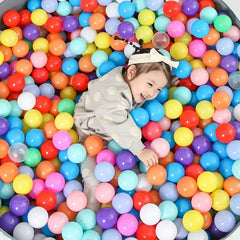 100Pcs Thickened Ocean Ball Children's Toys Colorful Ball Children Outdoor Playground Plastic Balls Explosion-proof Colored Toys