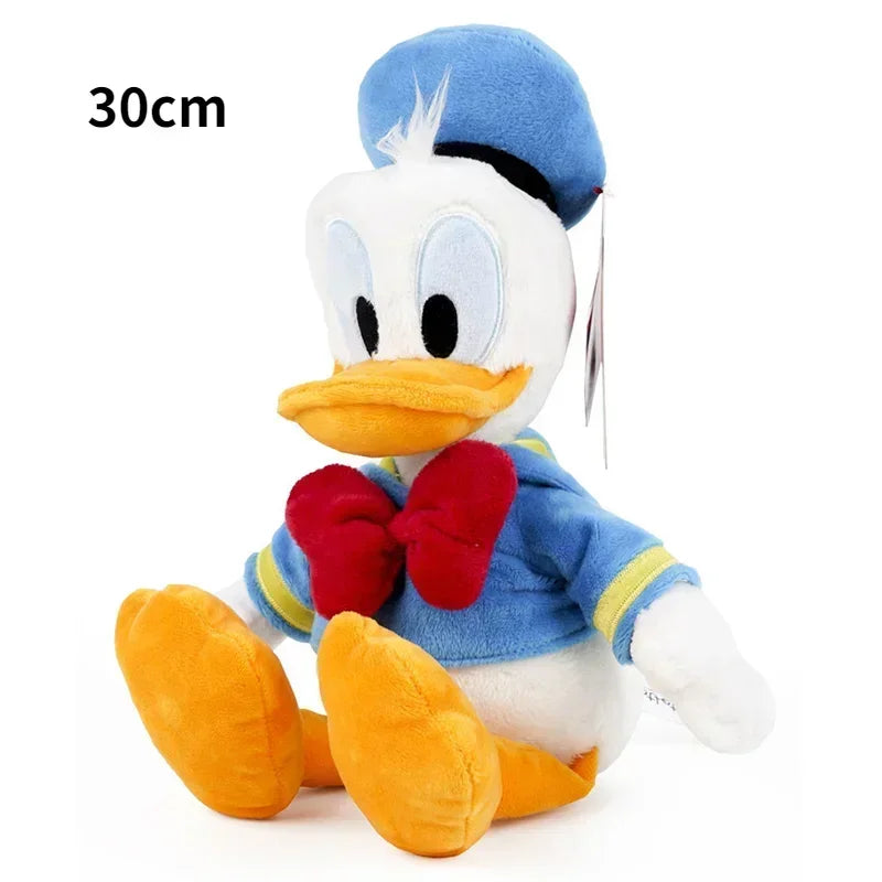 MINISO Donald Duck and Daisy Plush Hot Toys Animal Stuffed Toy PP Cotton Dolls Birthday Christmas New Year Presents for Kids