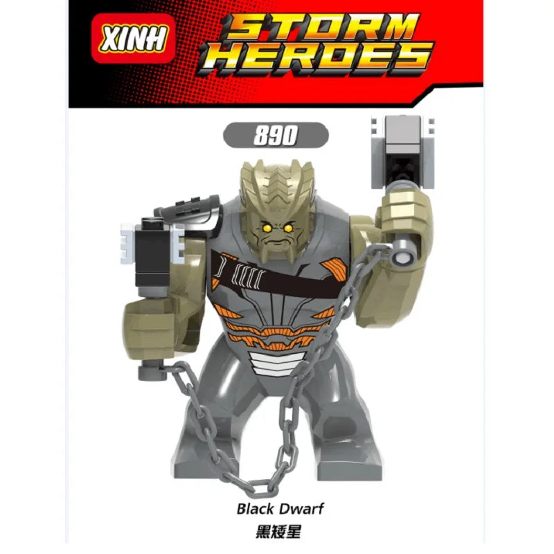 Marvel superhero Spider Man, Deadpool, Hulk, building blocks, children's toys, anime characters, Christmas and birthday gifts