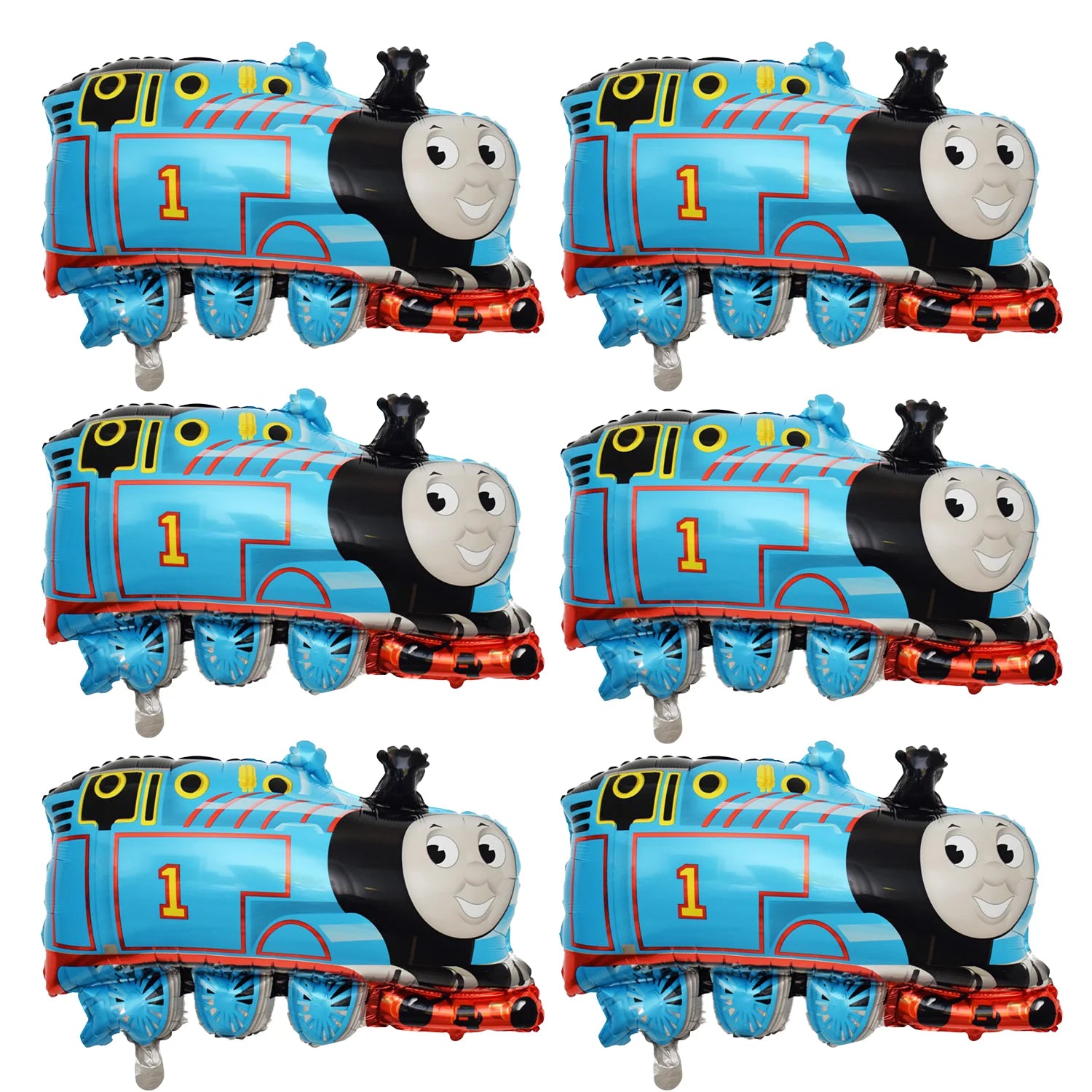 Thomas and Friends Birthday Decor  Foil Balloons Number Set 32 inch Gift Baby Shower Children's Toys Train Latex Balloons Kit