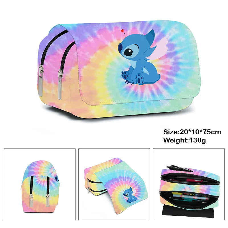 Cartoon Animation Stitch STITCH Primary and Secondary School Bags Children's Men's and Women's Backpacks School Bag Mochila