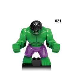Marvel superhero Spider Man, Deadpool, Hulk, building blocks, children's toys, anime characters, Christmas and birthday gifts