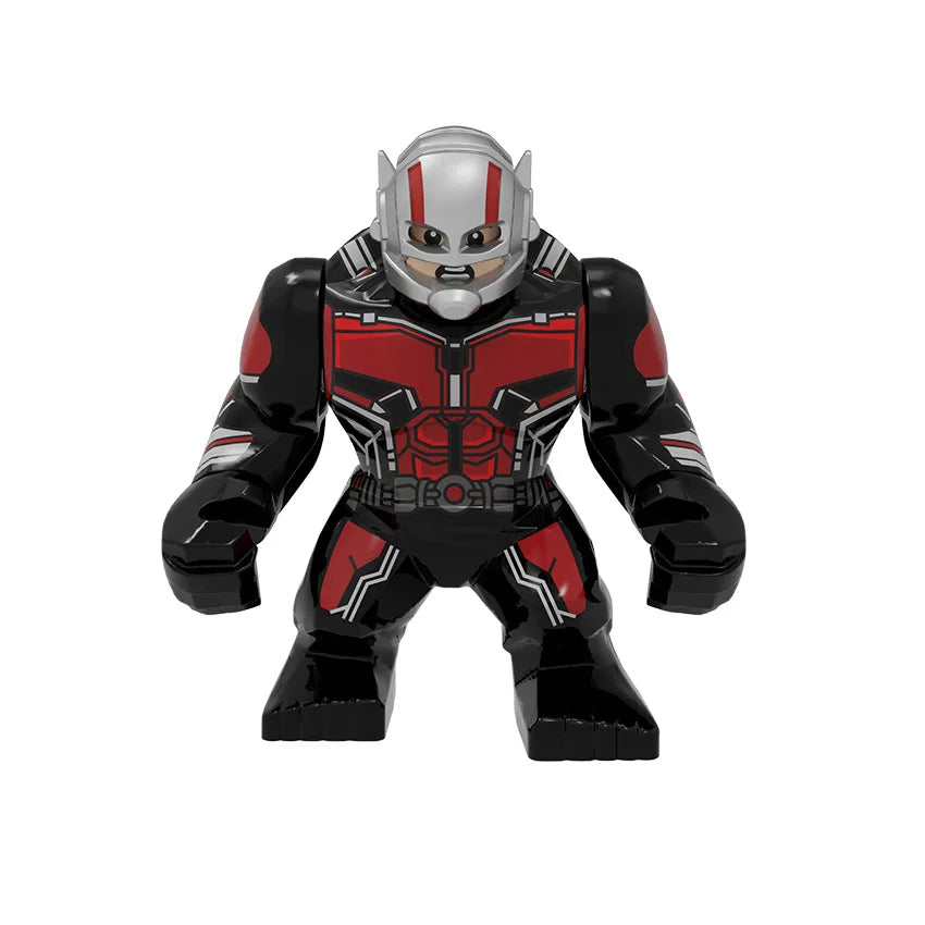 Marvel superhero Spider Man, Deadpool, Hulk, building blocks, children's toys, anime characters, Christmas and birthday gifts