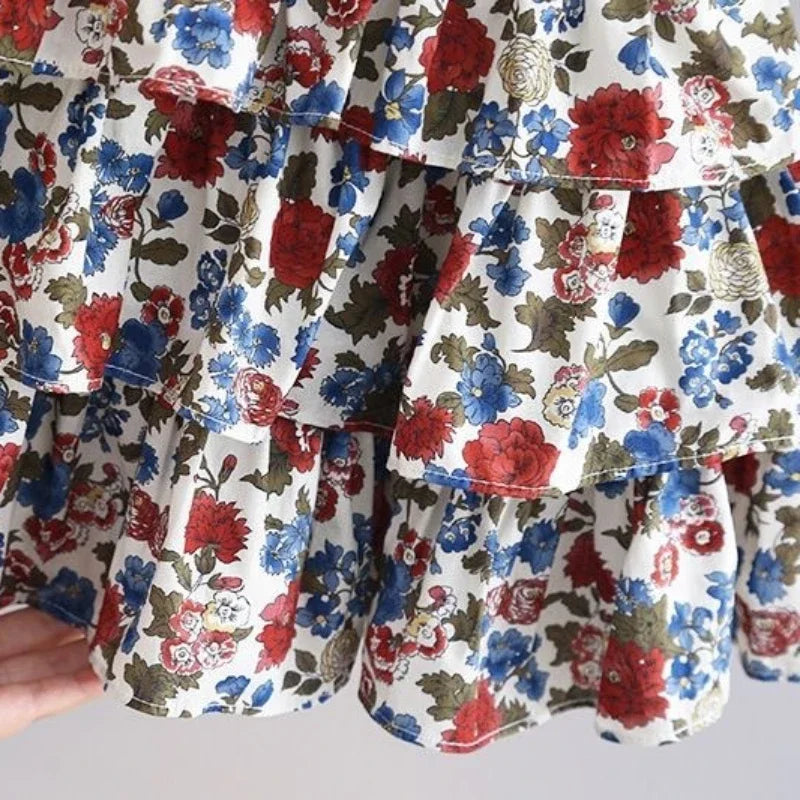New Summer Baby Girls Clothes Children Cute Fashion Printed Dress Toddler Casual Cotton Costume Kids Clothing Infant Sportswear