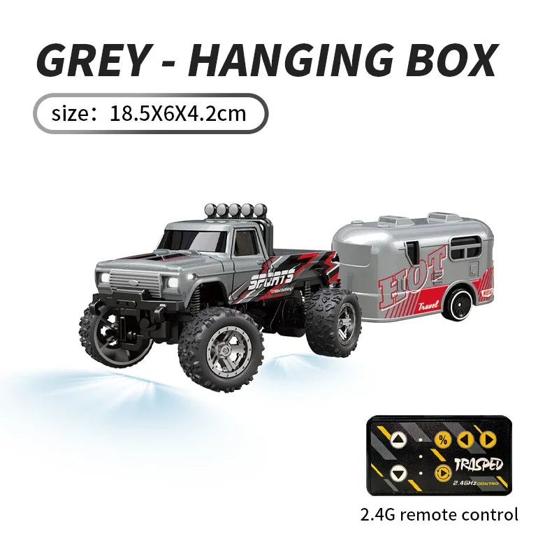 METAL RC Cars 1:64 Rc Drift Car Remote Control Car Mini High-Speed Off-road Climbing Children's Toys Kids Gifts Customized