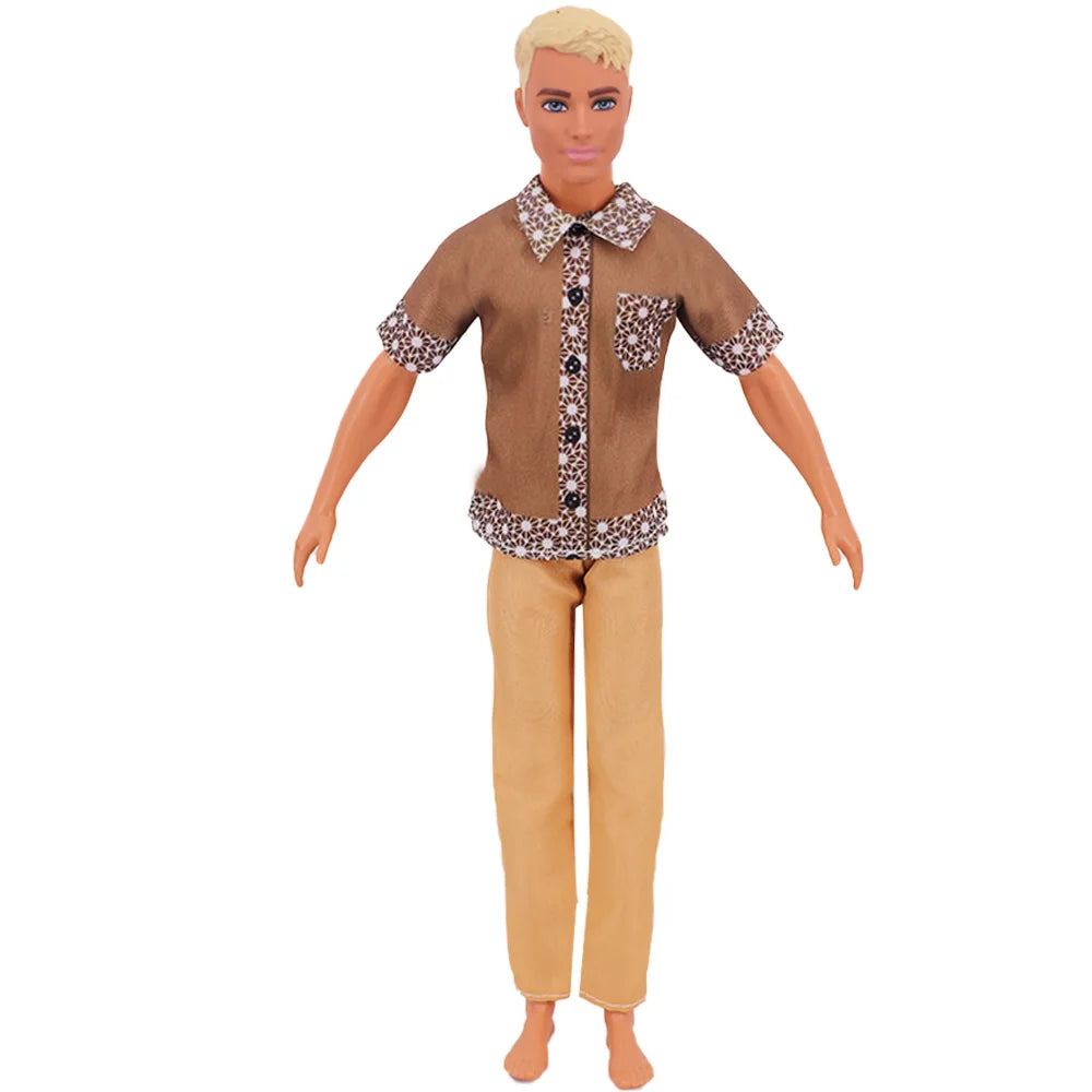 Doll Clothes Ken Doll Clothes Hoodie Sportswear Shirt Coat Outfit Set Doll Accessories Dressing Up Children's Toys,Girls Gift