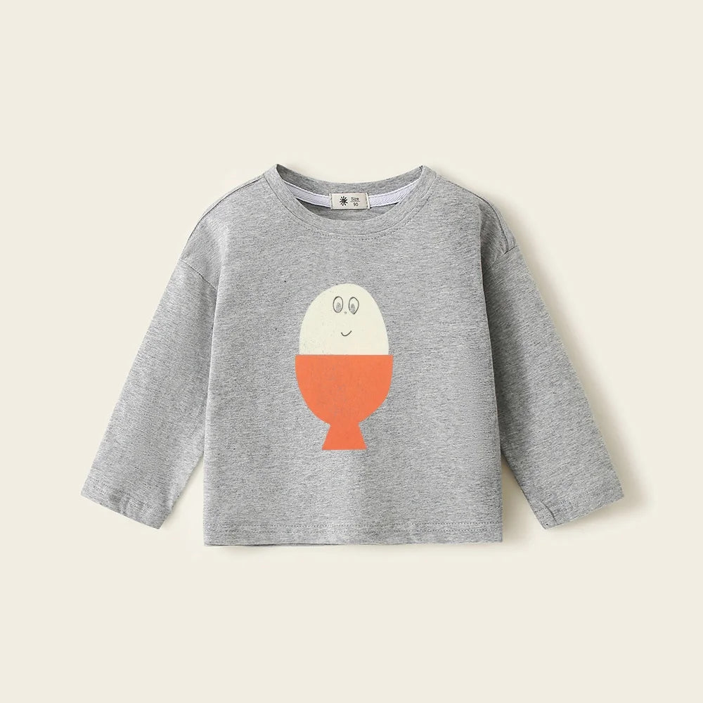 Boys Cartoon T-shirts 2025 New Cotton Baby Tees Spring Summer Printing Tops for Girls Toddler Pullover Blouse Kids Clothing