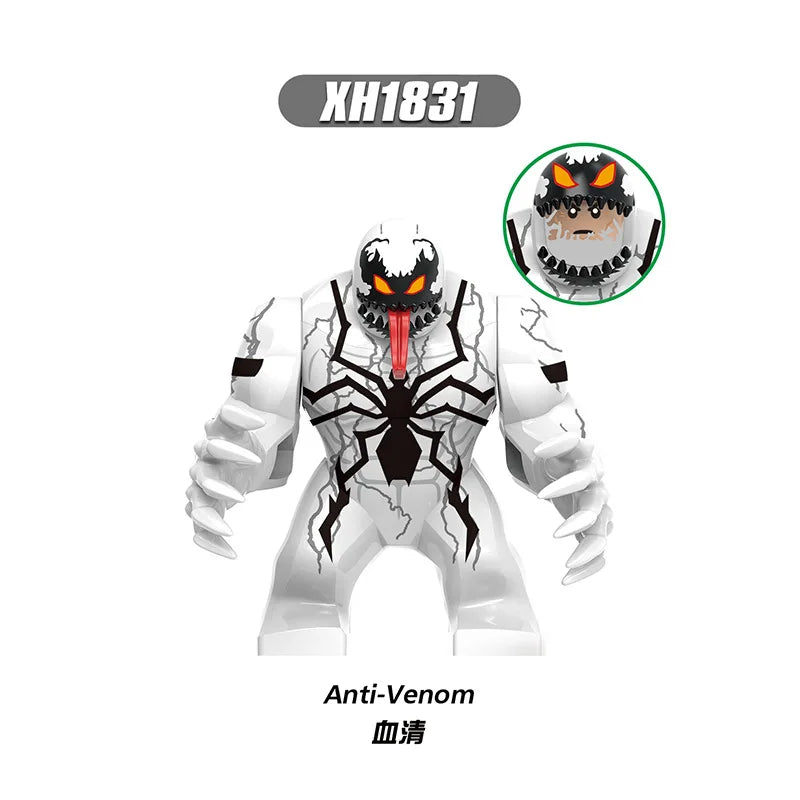 Marvel Brick Venom Massacre Riot Assembly Building Blocks Mobile Dolls Puzzle Children's Toys Christmas Birthday Gift