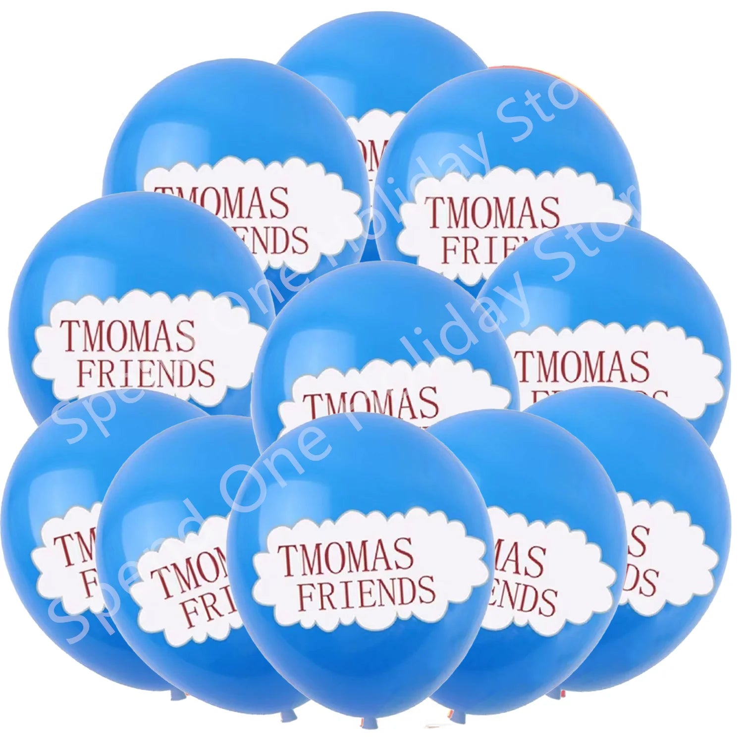 Thomas and Friends Birthday Decor  Foil Balloons Number Set 32 inch Gift Baby Shower Children's Toys Train Latex Balloons Kit
