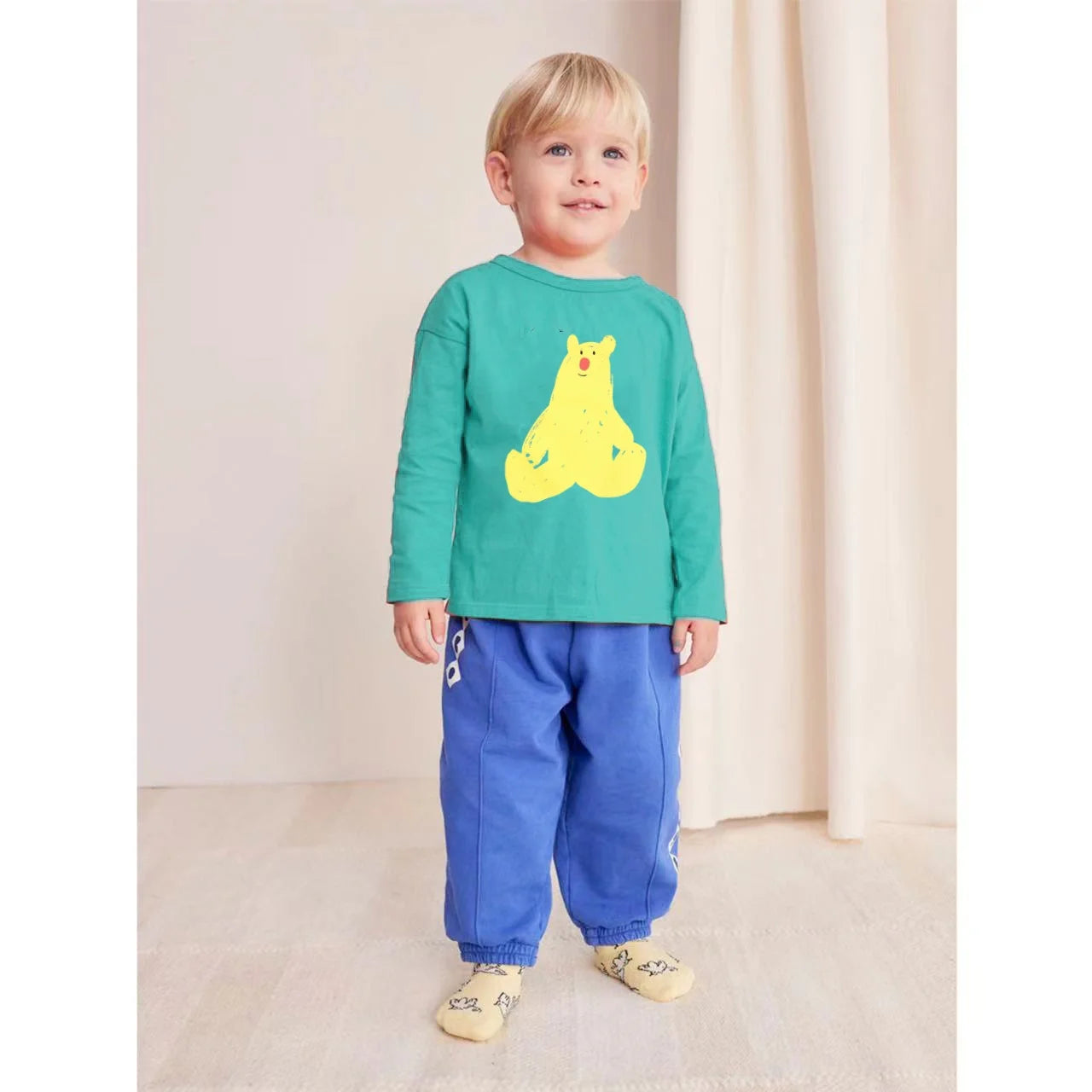 Boys Cartoon T-shirts 2025 New Cotton Baby Tees Spring Summer Printing Tops for Girls Toddler Pullover Blouse Kids Clothing