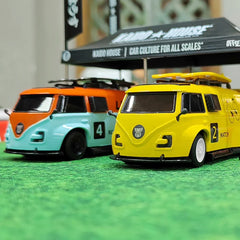 LDARC V64 1/64 MINI RC Simulated Electric Remote Control Model Car Tabletop Bus Vehicle RTR 2.4GHz Adults Children's Toys