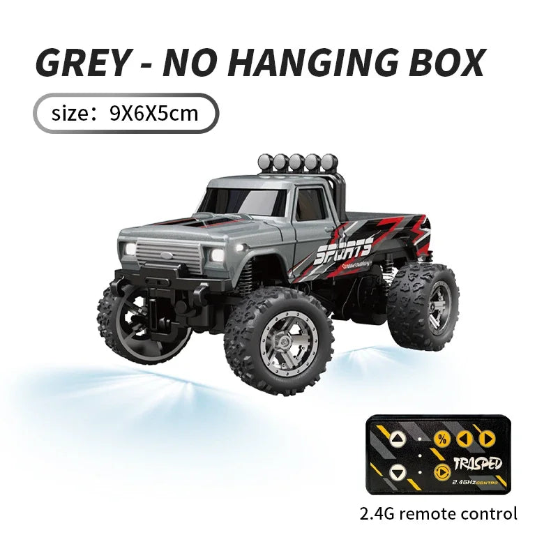 METAL RC Cars 1:64 Rc Drift Car Remote Control Car Mini High-Speed Off-road Climbing Children's Toys Kids Gifts Customized