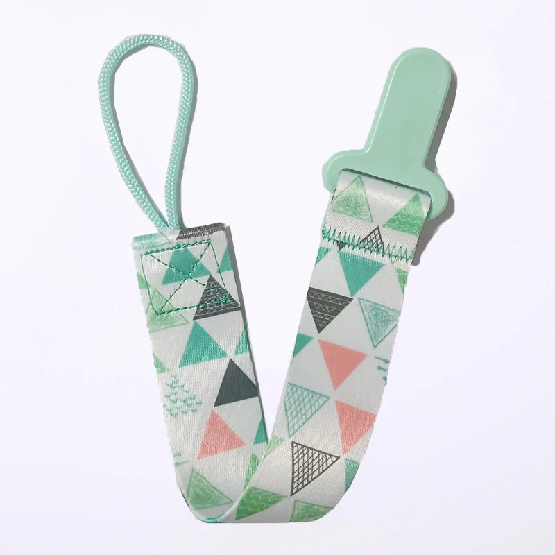 1/3pcs Cartoon cloth Fabric Baby pacifier chain Pacifier anti drop chain Anti loss clip for children's toys