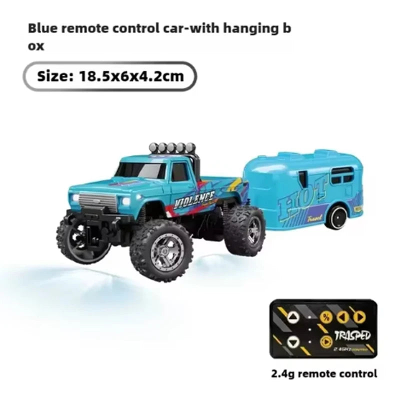 METAL RC Cars 1:64 Rc Drift Car Remote Control Car Mini High-Speed Off-road Climbing Children's Toys Kids Gifts Customized