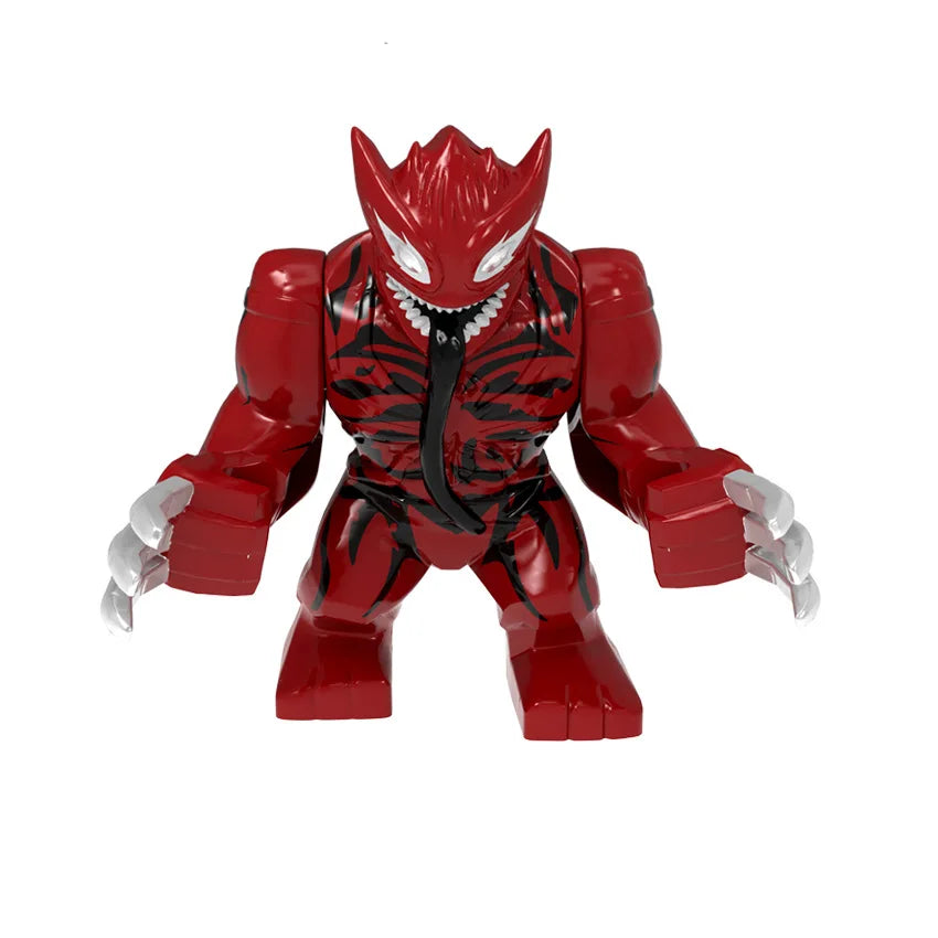 Marvel superhero Spider Man, Deadpool, Hulk, building blocks, children's toys, anime characters, Christmas and birthday gifts