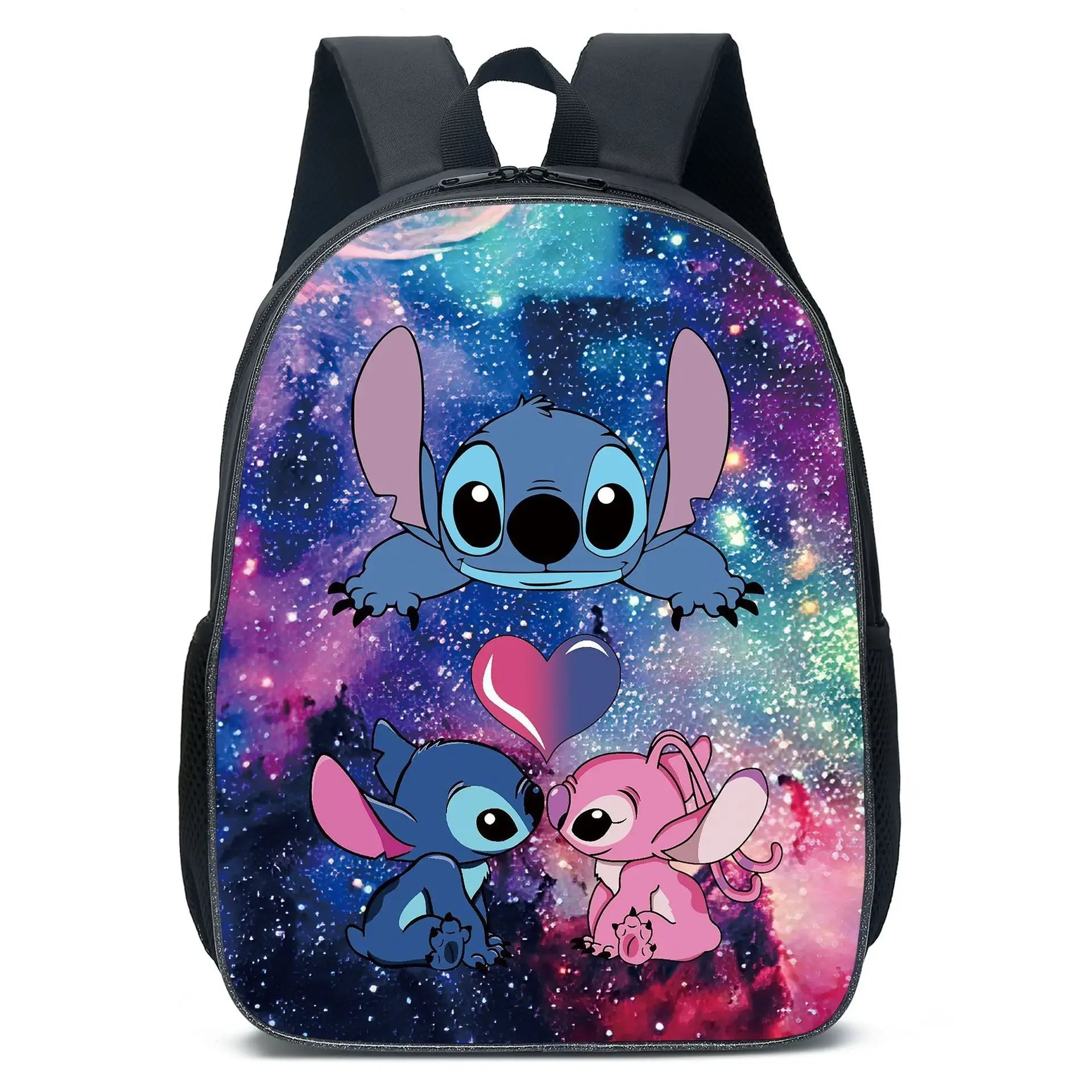 Cartoon Animation Stitch STITCH Primary and Secondary School Bags Children's Men's and Women's Backpacks School Bag Mochila