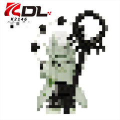 KDL819 third-party series ninja kaka six-way glow night Zilaiye children's toys building block christmas gifts