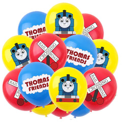 Thomas and Friends Birthday Decor  Foil Balloons Number Set 32 inch Gift Baby Shower Children's Toys Train Latex Balloons Kit