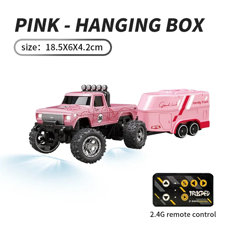 METAL RC Cars 1:64 Rc Drift Car Remote Control Car Mini High-Speed Off-road Climbing Children's Toys Kids Gifts Customized