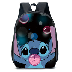 Cartoon Animation Stitch STITCH Primary and Secondary School Bags Children's Men's and Women's Backpacks School Bag Mochila