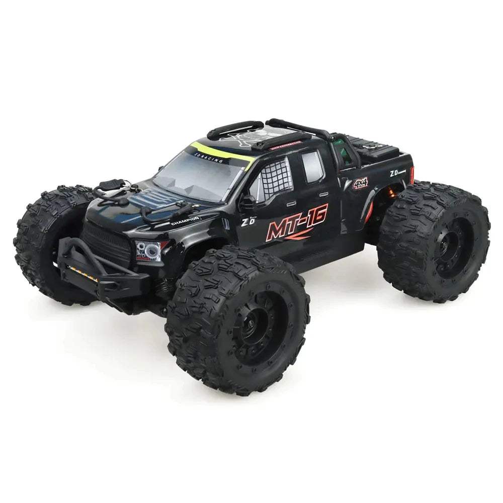 ZD RACING MT16 3S Brushless RTR 1/16 RC Electric Remote Control Model Car Monster Truck Adult Children's Toys