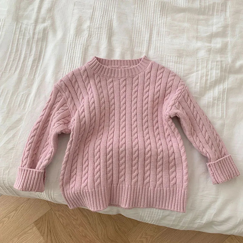 Autumn Spring Kids Clothing Set Long Sleeved Solid Color Knitted Cardigan Coat+Shorts Baby Girl Knitted Clothes Suit