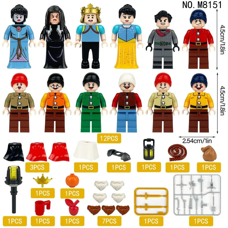 Humanoid, humanoid dolls, toys, mini-numbers, humanoid dolls, children's toys, birthday gifts, cartoon characters.