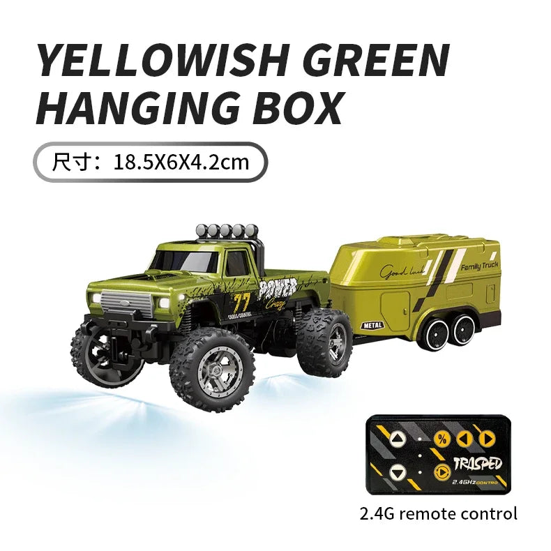 METAL RC Cars 1:64 Rc Drift Car Remote Control Car Mini High-Speed Off-road Climbing Children's Toys Kids Gifts Customized