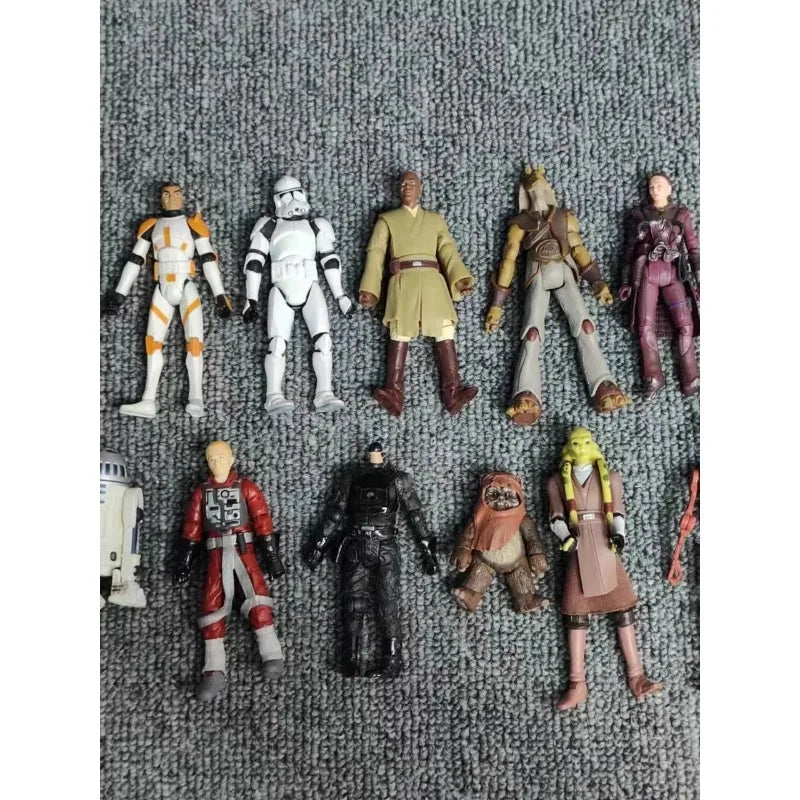 3.75inch Genuine Hasbro Bulk Star Wars Action Figures Figures Hand Puppet White Soldier Vegetarian Movable Dolls Children's Toys