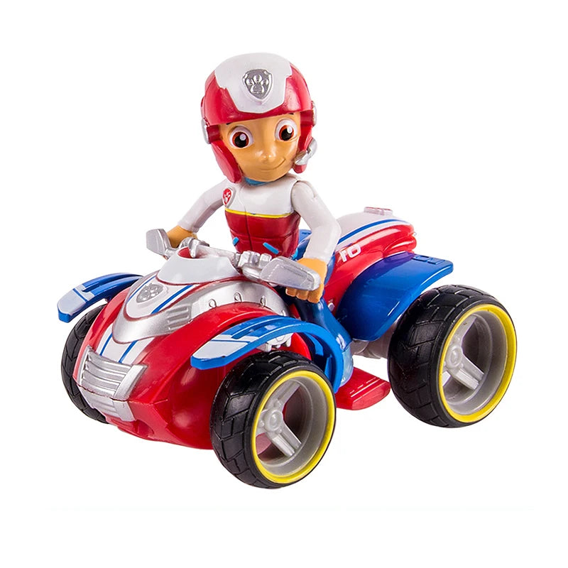 Paw Patrol Toys Captain Ryder Patrol Rescue Vehicle Patrulla Canina Action Character Model Toys Children's Toys Collection Gift