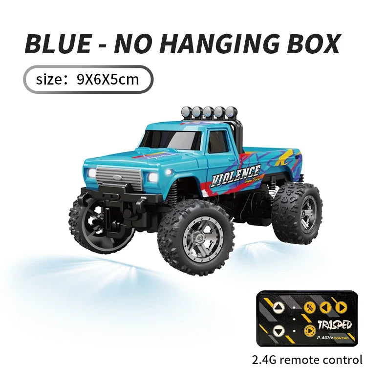 METAL RC Cars 1:64 Rc Drift Car Remote Control Car Mini High-Speed Off-road Climbing Children's Toys Kids Gifts Customized