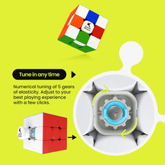 [Picube] GAN Swift Block 355S 3x3 Magnetic Magic Cube Speed Puzzle Children's Toys Professional Gan 355 S 3X3X3 Cubo Magico